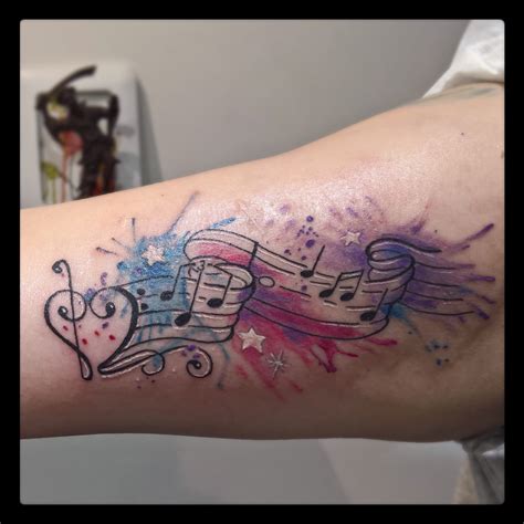 Image result for Music Note Tattoo Designs
