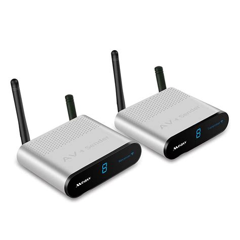 pekdi AV540 5.8GHz Wireless AV Transmitter Receiver Set Audio Video ...