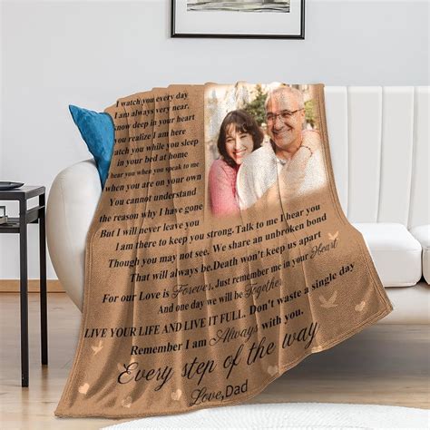 D-Story Custom Memorial Blanket with Photos in India | Ubuy