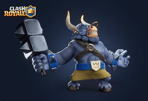 Minotaur clash royale character contest ian parra – Artofit