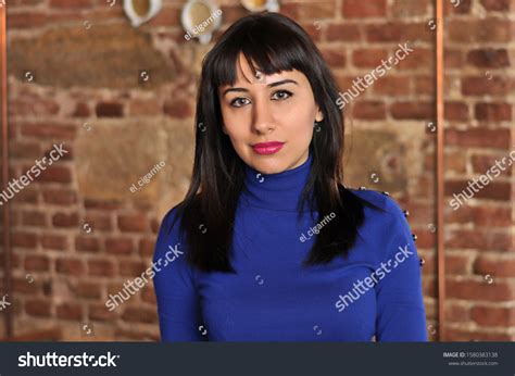 Turkish Journalist Novelist Meltem Yilmaz Interview Stock Photo ...