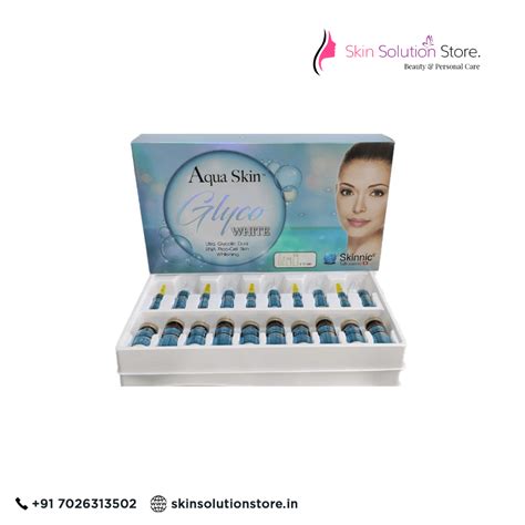 Aqua Skin Glyco White Glutathione Skin Whitening... – Skin Solution Store
