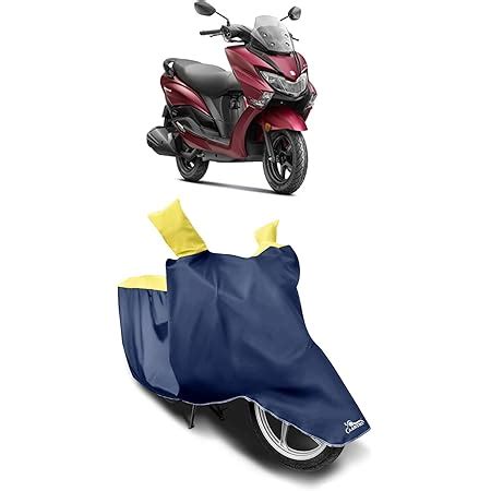 RiderShine 100% Waterproof Scooty/Bike Body Cover Black for Suzuki ...