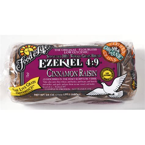 Food For Life Ezekiel Cinnamon Raisin Bread 680g — Natural Food Pantry ...