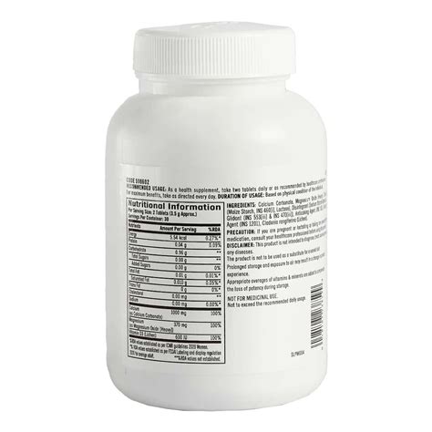 Buy GNC CALCIUM PLUS WITH MAGNESIUM & VITAMIN D3 | STRENGTHENS BONES ...