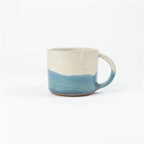 Beachy Waves Cup | 280 ml | White & Blue – Lagavi