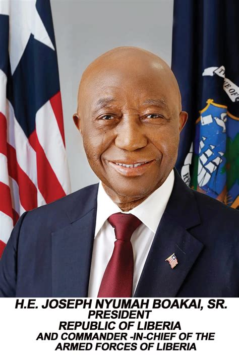 Biography of Liberia’s 25th President – Ministry of National Defense