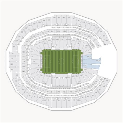 Mercedes-Benz Stadium Seating Chart & Seat Views | SeatGeek