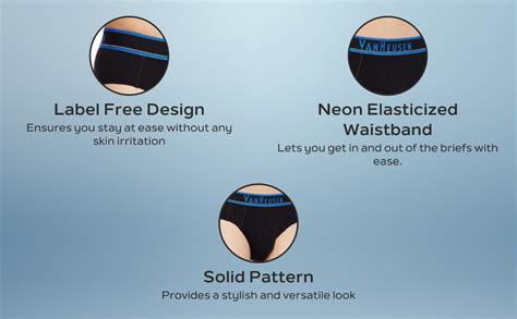 Buy Van Heusen Men's Cotton Regular Briefs (Pack of 1) (IHEBR1CBKC10023 ...