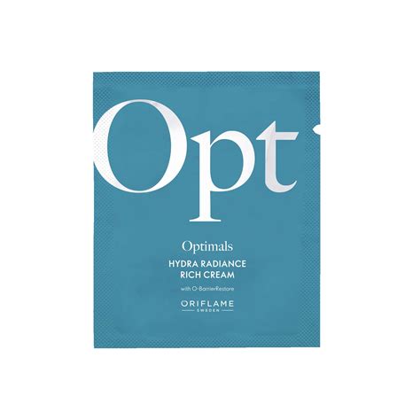 Opt Optimals Hydra Radiance Rich Cream Sachet | Optimals by Oriflame