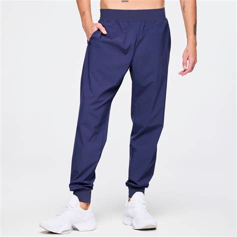 Pre-Order_Zumba Out Loud Men's Stretch Woven Slim Ankle Joggers (กางเกง ...