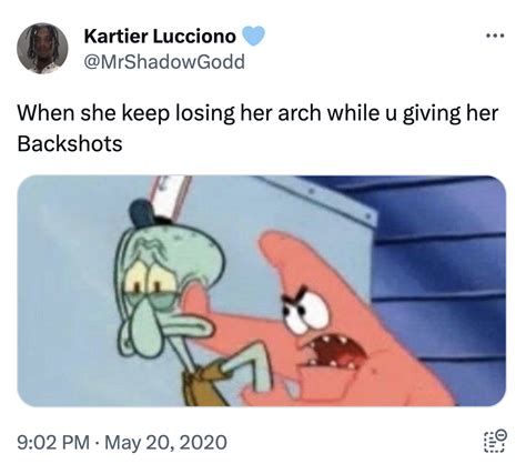 When she keep losing her arch while u giving her Backshots | Backshots ...