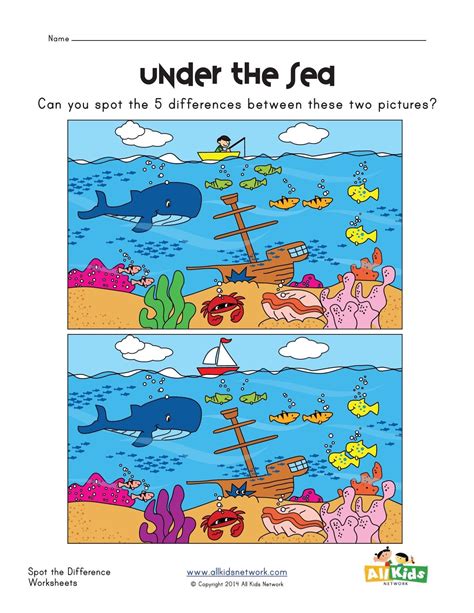 Free Printable Spot The Difference - Printable Board Games