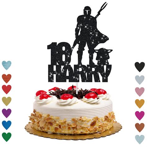 Blitz Craft Personalised Cake Topper Star Wars Cake Topper Happy ...