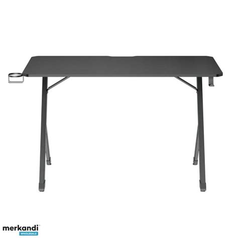 NanoRS gaming desk. black with headphone and cup holder. Max. 75kg ...