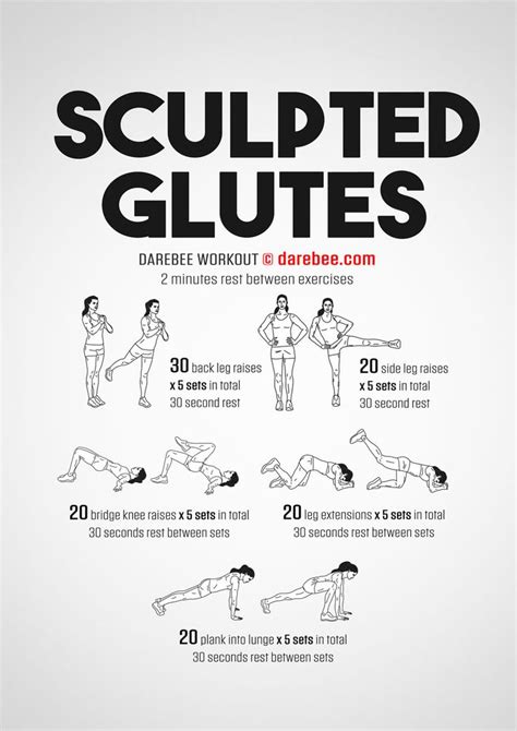 home workout for glutes