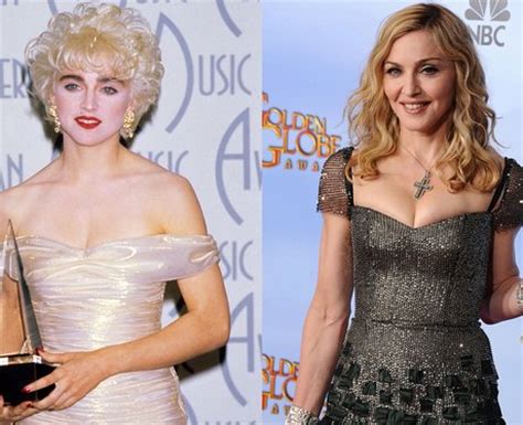 Madonna: Then And Now - Beautiful Women At Every Age - Heart