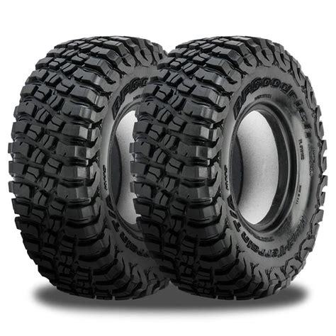2 BFGoodrich Mud Terrain T/A KM3 33x12.5x20 114Q 10 PLY Off-Road Truck Tires BF38937 / 33/12.5 ...