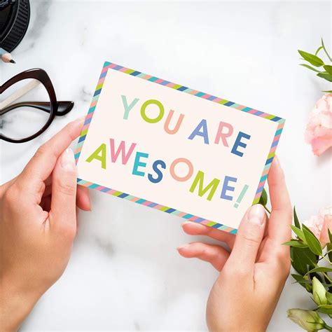 Buy Sweetzer & Orange You Are Awesome Cards Postcards Pack (60 Post ...