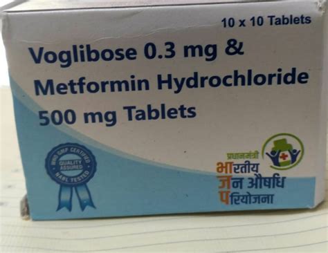 Voglibose 0.3 & Metformin 500 | API GENERIC PHARMACY