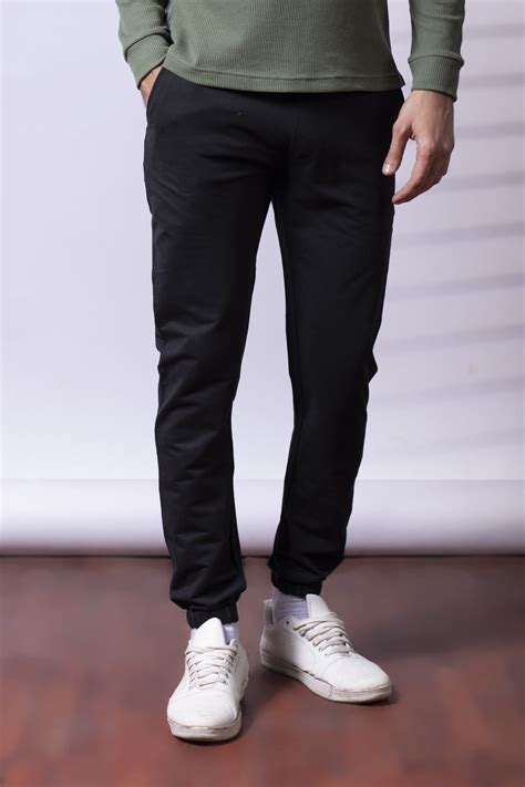 Casual Black Pants For Men