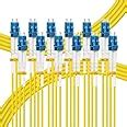 RamboCables OS2 LC to LC Single Mode Fiber Optic Cable