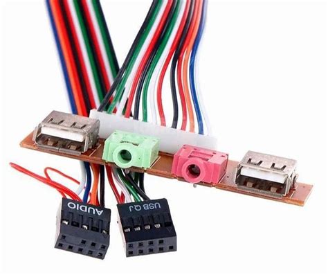 FRONT PANEL DUAL USB PORT WITH AUDIO + MIC PORT at ₹ 153/piece | USB Products in Mumbai | ID ...