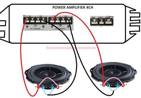 Bridging Two Subwoofers : How to bridge a car amplifier - UGHAG