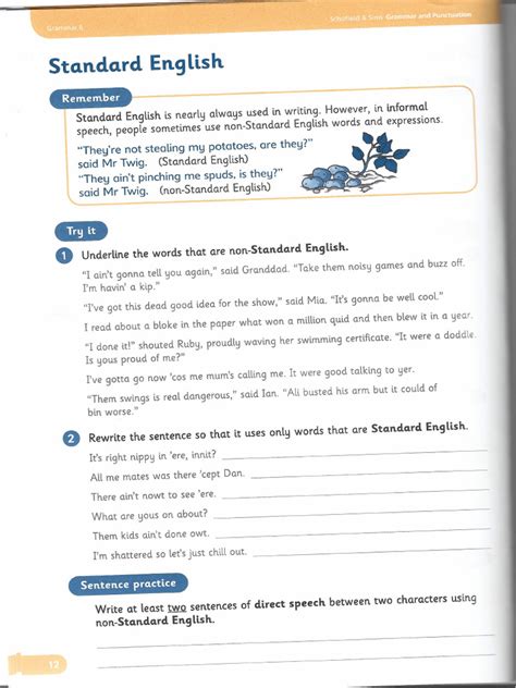 Standard English Example 的图像结果