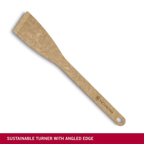 Victorinox Angled Turner with Angled Edge for everyday cooking, Brown,