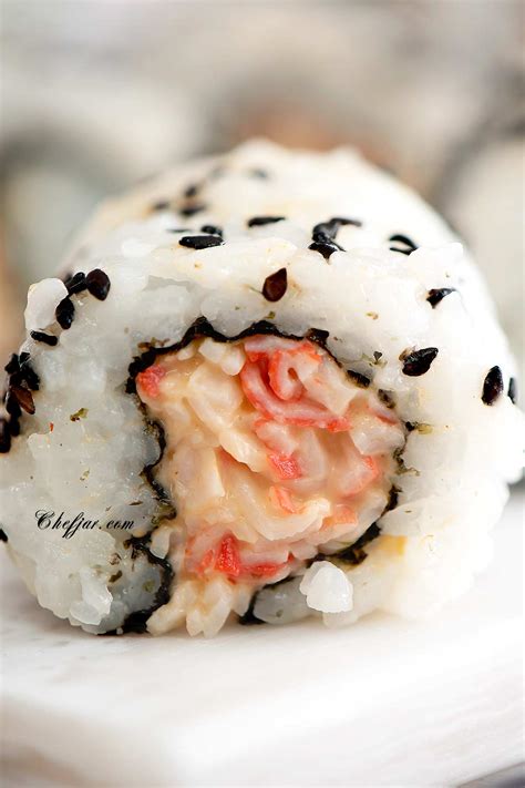 Spicy Crab Roll ( Spicy Kani Roll Sushi) - Chefjar