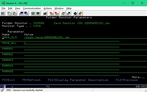 Java Monitor Example 的图像结果