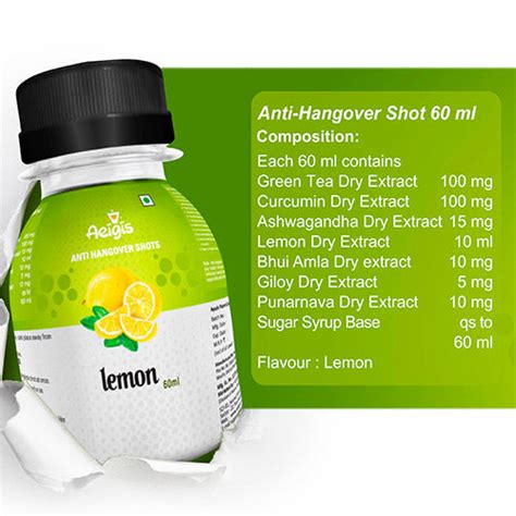 Shop Aeigis Anti Hangover Shots/Drinks | Natural Products