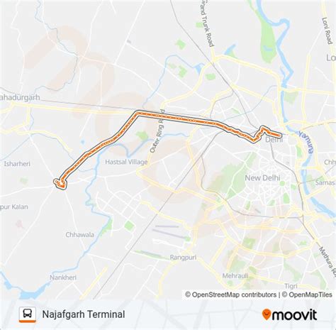 923 Route: Schedules, Stops & Maps - Najafgarh Terminal (Updated)