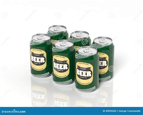 Six Pack Of Beer Silhouette