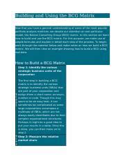 How to Develop a BCG Matrix Strategy Management 的图像结果