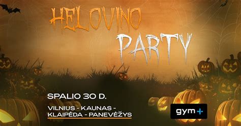 GYM+ HELOVINAS , Lietuva, Palanga, 30 October 2023 | AllEvents.in