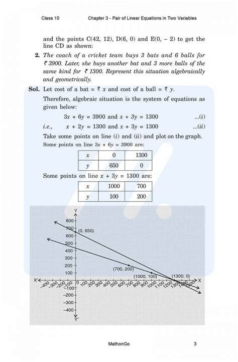Image result for Chapter 3.1 Maths Class 10