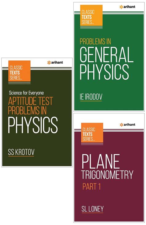 Buy Problems In General Physics & PLANE TRIGONOMETRY Part-1 & Science ...