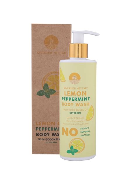 Buy Riverside Nectar Lemon And Peppermint Body Wash With Glycerin ...