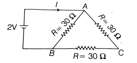 What is the magnitude of the current l in the circuit given? (in the ...