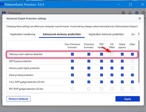Image result for Exploit Protection Settings