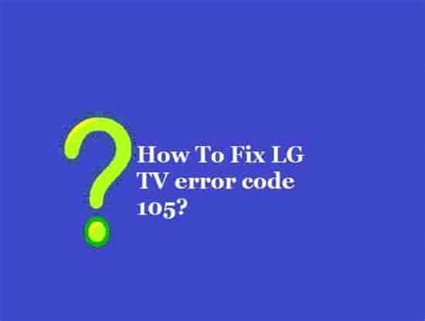 Image result for Not Programmed LG TV Error