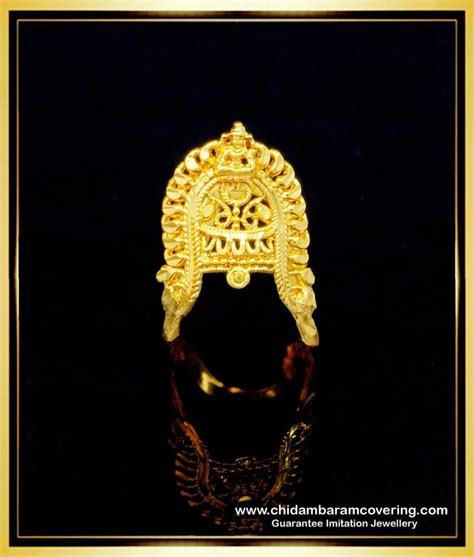 Buy Traditional Impon Vangi Ring South Indian Panchaloha Jewellery ...