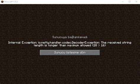 Image result for Internal Exception Io Nettyhandler.codec Tet to Be String