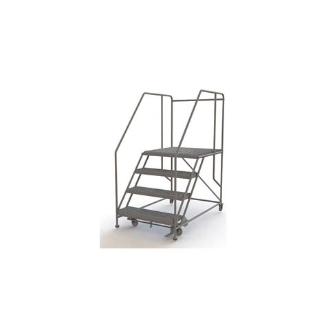 Tri-Arc WLWP143636SL 4-Step Forward Descent Mobile Steel Work Platform ...