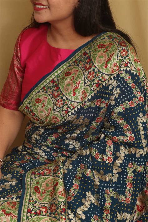 Premium Bandhani Sarees for Special Events Shop Now at Luxurion World