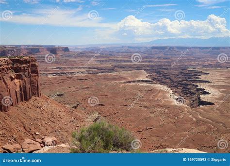 Buck Canyon Overlook Canyonlands Stock Image - Image of nature ...