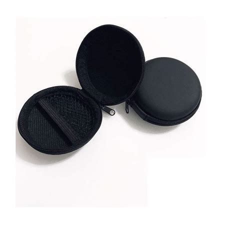 EASYSHOPEE Round Shape Multi Purpose Pocket Storage Case for Headphone ...