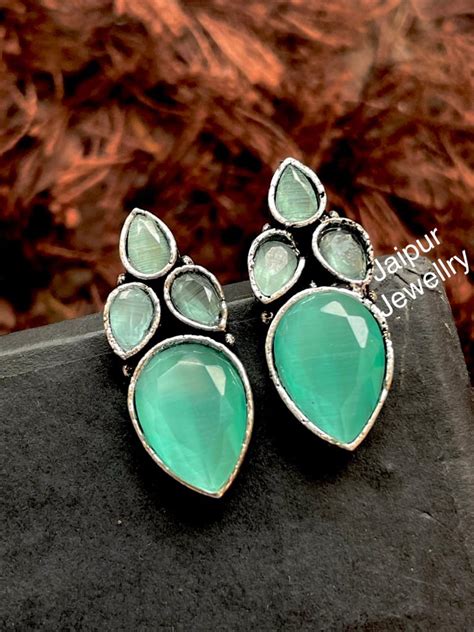 Monalisa Stone Stud Earring – Prettiq